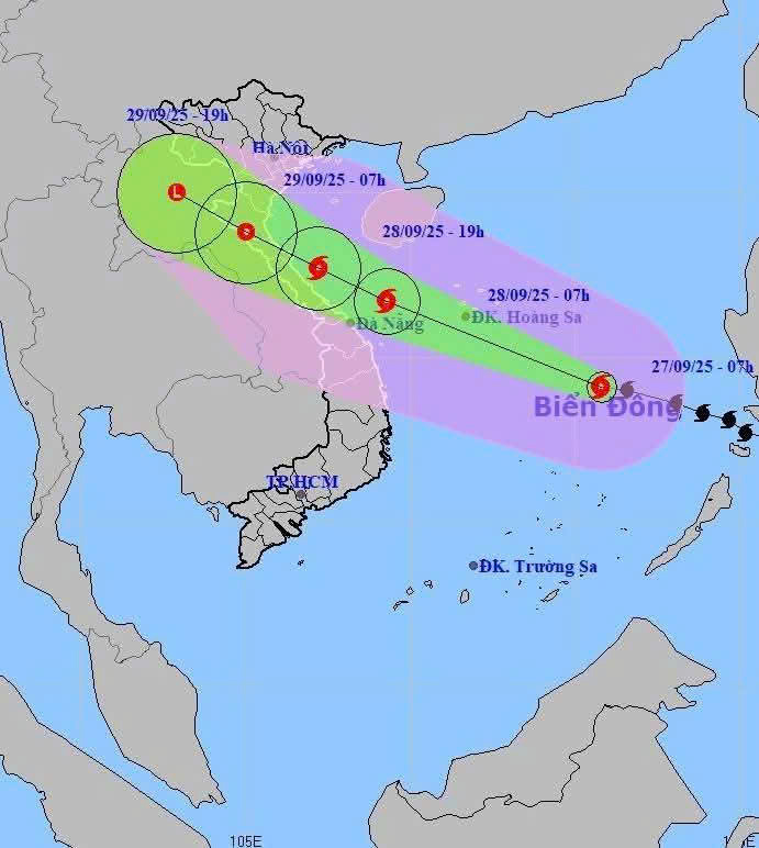 Tin khẩn từ cơn bão số 10