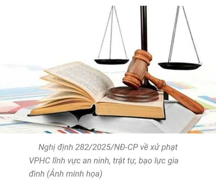 Nghị định quy định xử phạt vi phạm hành chính trong lĩnh vực an ninh, trật tự, an toàn xã hội; phòng, chống tệ nạn xã hội; phòng, chống bạo lực gia đình