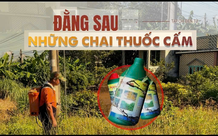 Tuyên truyền về quản lý thuốc bảo vệ thực vật trừ cỏ không chọn lọc (thuốc cỏ cháy) phun trên bờ ruộng lúa