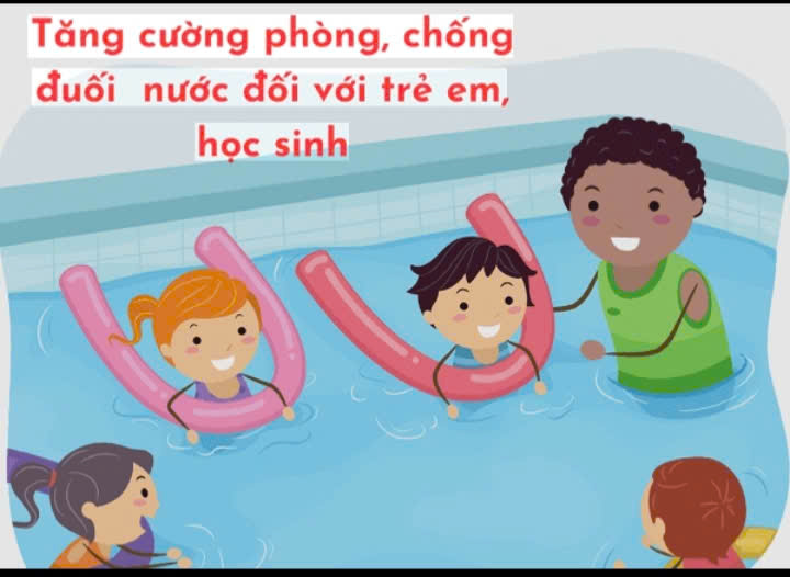 Tăng cường Phòng, chống đuối nước cho trẻ em, học sinh trên địa bàn xã