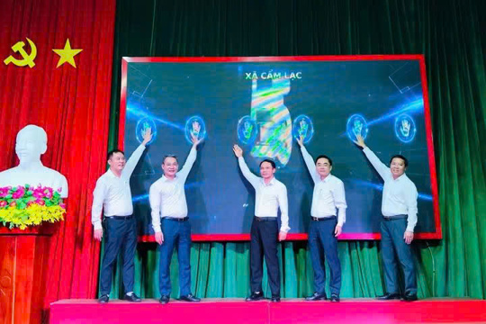  Cẩm Lạc phát động hưởng ứng ngày Chuyển đổi số quốc gia 