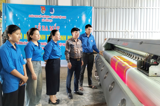 Cẩm Lạc: Thanh niên Võ Hữu Công khởi nghiệp, phát triển kinh tế hiệu quả