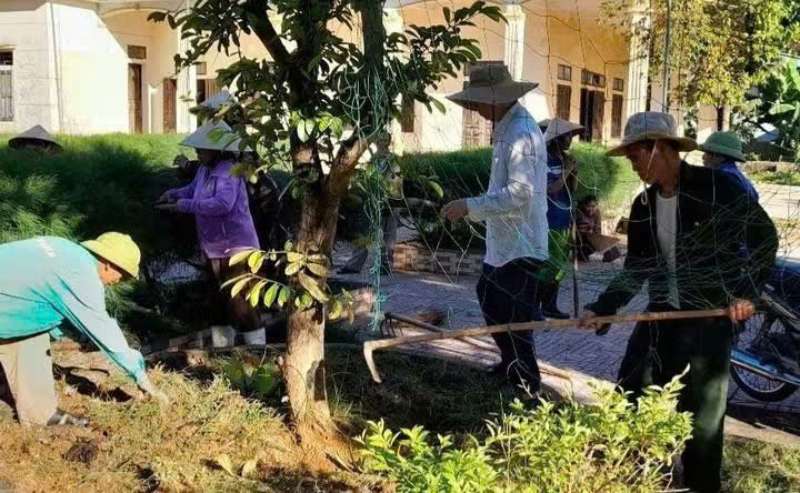 Phát huy vai trò gương mẫu của Cựu Chiến Binh, Người Cao tuổi trong xây dựng cảnh quan nông thôn