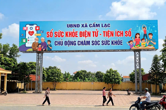 Sổ sức khỏe điện tử - tiện ích số, chủ động chăm sóc sức khỏe 