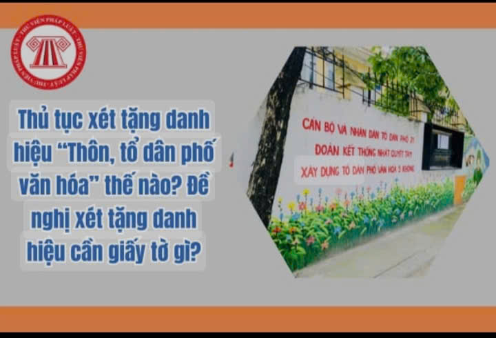 Thông báo Niêm yết công khai danh sách các thôn đề nghị xét công nhận Danh hiệu "Thôn văn hóa" năm 2025 